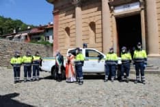 BOLLENGO - Entra in servizio il nuovo mezzo della protezione civile