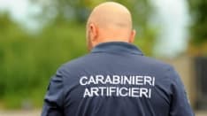 VISCHE - Ordigno della guerra inesploso trovato in un cascinale