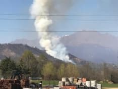 INCENDIO BELMONTE - Uncem: «Alzare le pene per i roghi dolosi»