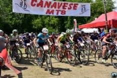 CICLISMO - A Candia spettacolare gara organizzata dalla Canavese MTB - FOTO