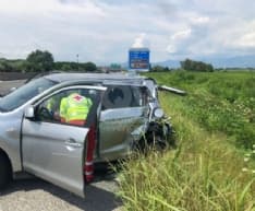 TANGENZIALE TORINO - Incidente allo svincolo di Borgaro, ragazza ferita in ospedale - FOTO