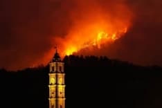 BELMONTE - Tre anni fa l'incendio che devastò la riserva naturale del Sacro Monte - FOTO e VIDEO