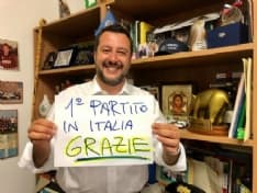 ELEZIONI EUROPEE - Vince Salvini: la Lega supera il 34%. Primo partito in quasi tutti i Comuni del Canavese