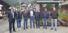 VALPRATO SOANA - L'assessore regionale Protopapa visita gli alpeggi - FOTO