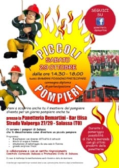 SALASSA - I «Piccoli Pompieri» crescono...
