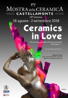 CASTELLAMONTE - Mostra della Ceramica 2018: ecco il manifesto ufficiale