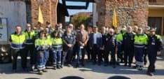 OGLIANICO - Tributo del presidente Cirio ai volontari della Protezione Civile - FOTO