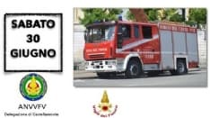 CASTELLAMONTE - Entra in servizio il nuovo camion dei pompieri