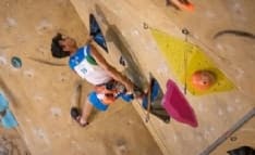 CUORGNE' - Arrampicata sportiva, Luca Malosti sale sul terzo gradino del podio in Coppa Europa