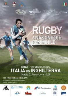 RUGBY - Il «6 Nazioni» femminile a Ivrea: c'è Italia-Inghilterra