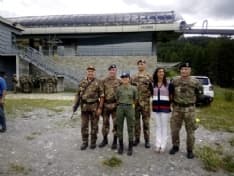 BOLLENGO - Daniele Bravo all'esercitazione «Ironside 2018»