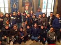 RIVAROLO - Pietro Gallo è il  nuovo sindaco dei ragazzi - VIDEO e FOTO