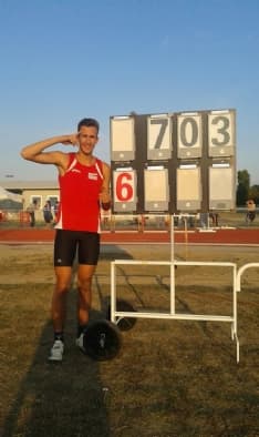 ATLETICA LEGGERA - Straordinario Davide Favro ai Campionati piemontesi individuali su pista