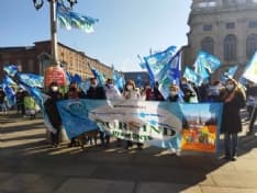 SANITA' - Infermieri in piazza: «Spremuti e ignorati da tutti» - FOTO