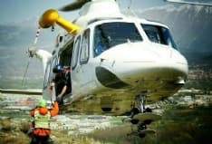 ELICOTTERO PRECIPITATO - Il soccorso alpino aiuta le famiglie delle vittime