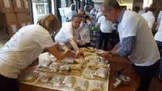 IVREA - 50mila pasti per i bimbi poveri partiti dal Canavese - FOTO