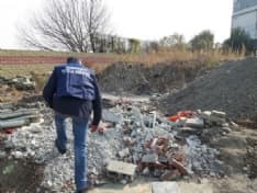 SAN GIUSTO-TORINO - Abbandonano 3000 tonnellate di rifiuti: due nomadi denunciati dai carabinieri del Noe