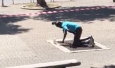 RIVAROLO - Richiedente asilo fa pipì sul marciapiede: il video scatena la reazione del web - FOTO