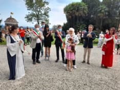 CASTELLAMONTE - Lidia Maksymowicz in Canavese: inaugurata al Castello la mostra di Renata Rychlik - FOTO