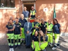 BANCHETTE - La sede della protezione civile intitolata a Giuseppe Garda - FOTO