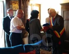 SAN GIUSTO - Dalla Romania per l'omaggio al capitano Dotto