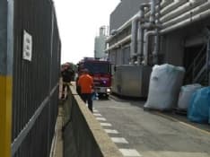 MAPPANO - Incendio all'interno della Imper in via Volta - FOTO