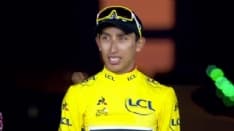 CICLISMO - Egan Bernal in trionfo a Parigi vince il Tour de France: Cuorgnè e San Colombano lo nominano cittadino onorario