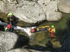 CANAVESE - Esplode la «moda» del canyoning e il soccorso alpino si organizza - FOTO