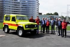 CERESOLE REALE-LOCANA - Iren dona un Land Rover al Soccorso Alpino - FOTO