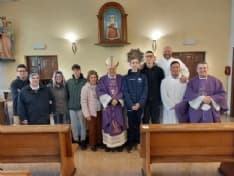 FAVRIA-BUSANO - Monsignor Nosiglia in visita in Canavese - FOTO