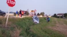 CASTELLAMONTE-RIVAROLO - Due incidenti stradali e due feriti