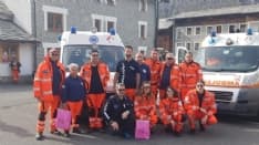 GIRO D'ITALIA - Super lavoro per i 300 volontari Anpas - FOTO
