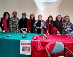 CASTELLAMONTE - Le donne dello Spi Cgil contro la violenza - FOTO