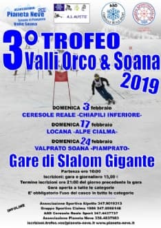 SCI - Parte da Ceresole Reale il Trofeo Valli Orco e Soana