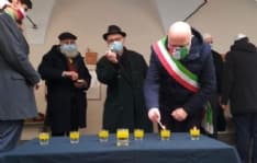 CUORGNE' - Il sindaco Pezzetto a Casale per il Giorno della Memoria