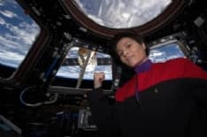 SAN GIORGIO - La cena dell'astronauta Samantha Cristoforetti al primo mercato della biodiversità