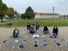 SAN GIUSTO CANAVESE - «Denim Day», un flash mob contro la violenza di genere - FOTO