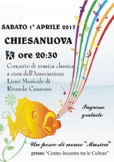 CHIESANUOVA - Un concerto per celebrare il pesce d'aprile