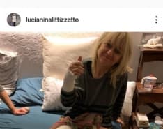 BRUTTA CADUTA - Luciana Littizzetto cade in strada e si frattura rotula e polso