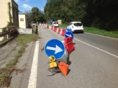 CASTELLAMONTE - Ha riaperto la provinciale 58 del «Pedaggio»