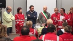 CROCE ROSSA - Un gemellaggio con Guidonia e una grande partita di calcio benefica - FOTO e VIDEO