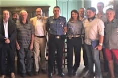 CUORGNE' - Il maresciallo Bertoneri lascia il comando della stazione carabinieri