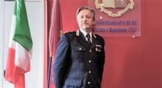 IVREA - Il vicequestore Giorgio Pozza, dopo due anni di lavoro in città, lascia il commissariato eporediese