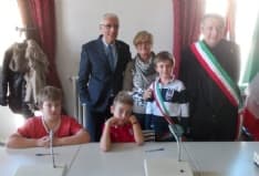 CASTELLAMONTE - Alessandro è il mini-sindaco della città