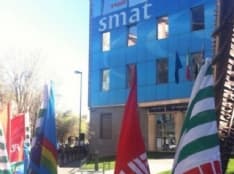 OZEGNA - Presidio dei lavoratori Co.Tau che rischiano il posto