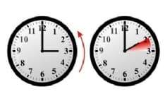 ORA SOLARE - Nella notte lancette indietro di un'ora