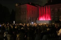 AGLIE' - Successo su tutta la linea per la serata dedicata alle fontane luminose - FOTO e VIDEO