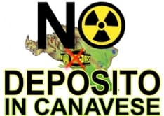 RIFIUTI NUCLEARI - Il Canavese dice No al deposito di scorie: manifestazione di protesta sabato 6 novembre a Mazzè