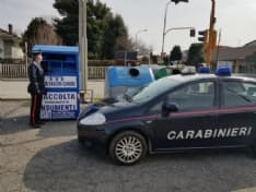 STRAMBINO: Sorpresi dai carabinieri a rubare indumenti usati, denunciati