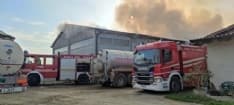 RIVAROLO CANAVESE - Incendio in un fienile ad Argentera: 200 rotoballe a fuoco - FOTO e VIDEO
